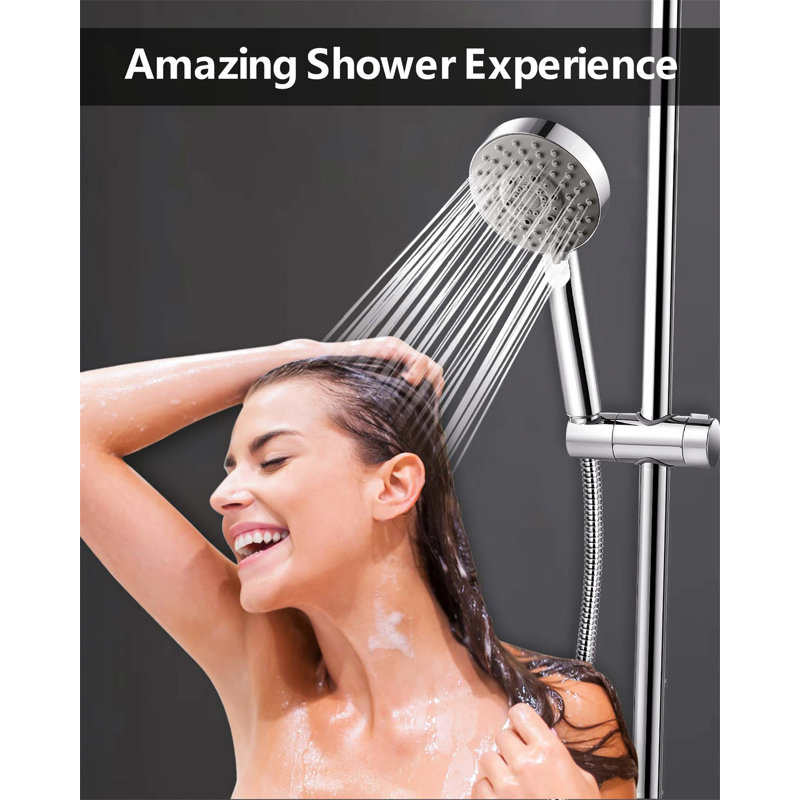 Massage/Jet Handheld Shower Head, Chrome