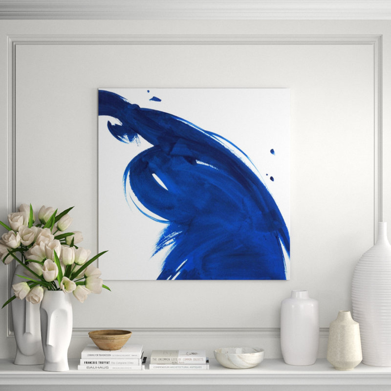 «Color Rush IV» par Janice Sadler - impression, H 40 po x l 40 po, Couche de verre