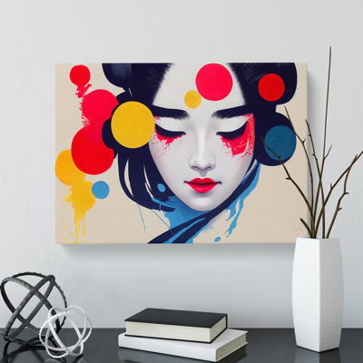 Creative Geisha - Wrapped Canvas