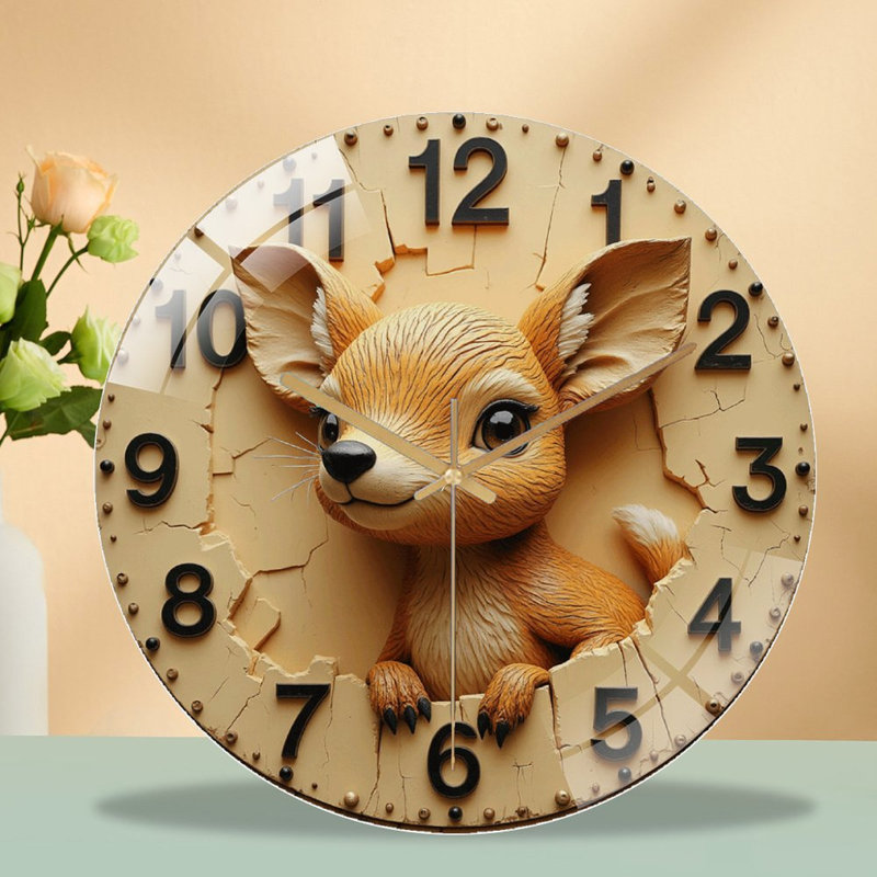 Horloge murale 12 po