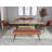 Lavia Metal Base Dining Table