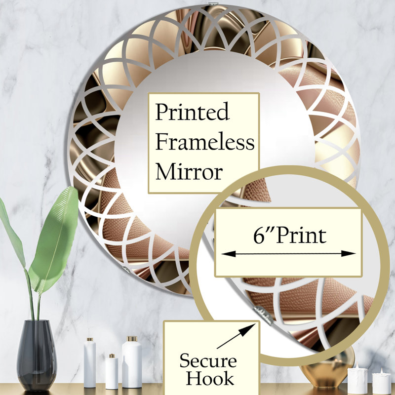 Willhardt Circle Mirror, 32" x 32"