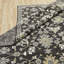 Ember Charcoal Brown Hand-Knotted Wool Oriental Area Rug-725390822