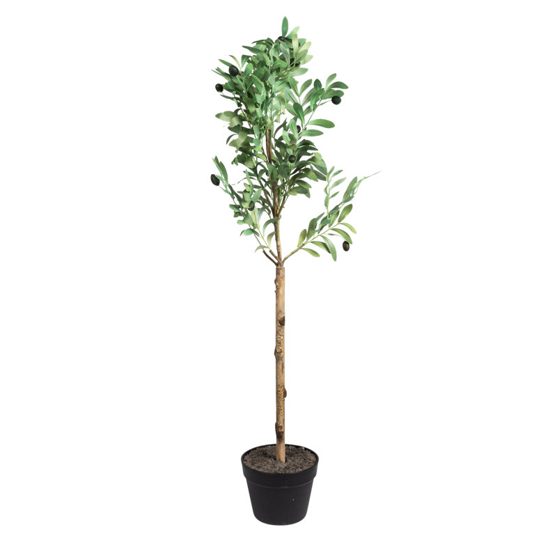 Fausse fleur artificielle en pot