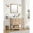 Encino 30" Single Bathroom Vanity Cabient with Carrara White Quartz Top, Sink & Backsplash, Light Oak, Pre-Assembleb, 30.5" W x 21.5" D x 34.5" H-1598363527-1598363546