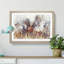 Galloping Horses in Abstract - Picture Frame Painting Print on MDF-55726889-55726890