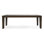 Troy 89" Reclaimed Oak Wood Transitional Dining Table In Brown