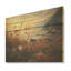 «Coastal Grass By The Beach - Herbs Wood», art mural sur bois de pin naturel-61982653