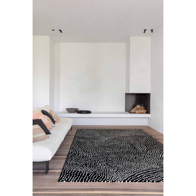 Unger Polka Dots Area Rug, Rectangle 200 x 290cm