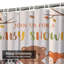 Rideau de douche mignon avec 12 crochets-66169122