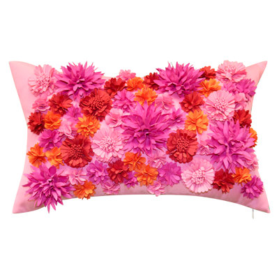 Coussin lombaire intérieur/extérieur floral bouquet