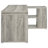 Tona Grey Driftwood 3-Drawer L-Shape Desk