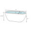 Mermaid 71'' x 33.5'' Soaking Acrylic Bathtub-40042728