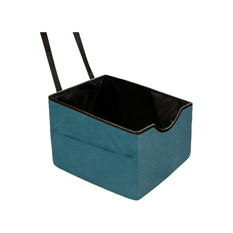 Siège d'auto portable pour siège arrière, 17,72 po x 15,75 po x 11,81 po, bleu ciel, Bleu ciel