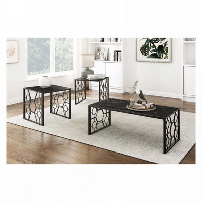 Ensemble de tables basses Marble