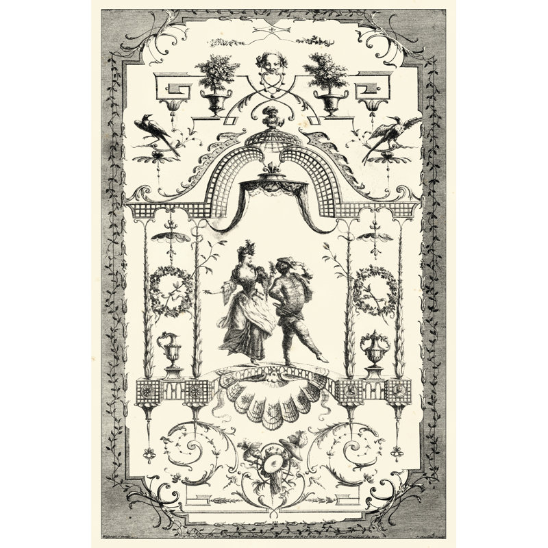 Historic Romance II by Du Roy - Wrapped Canvas Print, 46cm H x 30cm W