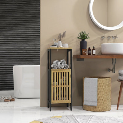 Bamboo Freestanding Bathroom Cabinet
