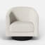 Fauteuil demi-tonneau pivotant Corduroy-114216163