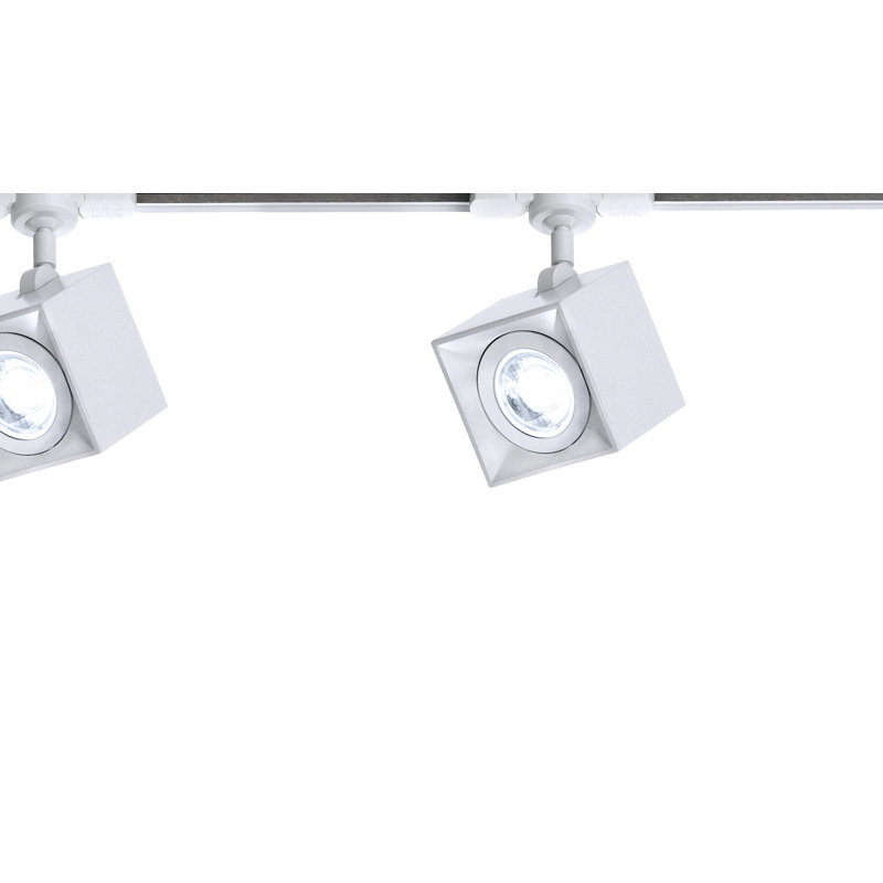 Dau 1 - Light Metal LED Spotlight, Matte White Lacquer