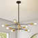 Ariyona 8-Light Dimmable Modern Sputnik Sphere Chandelier