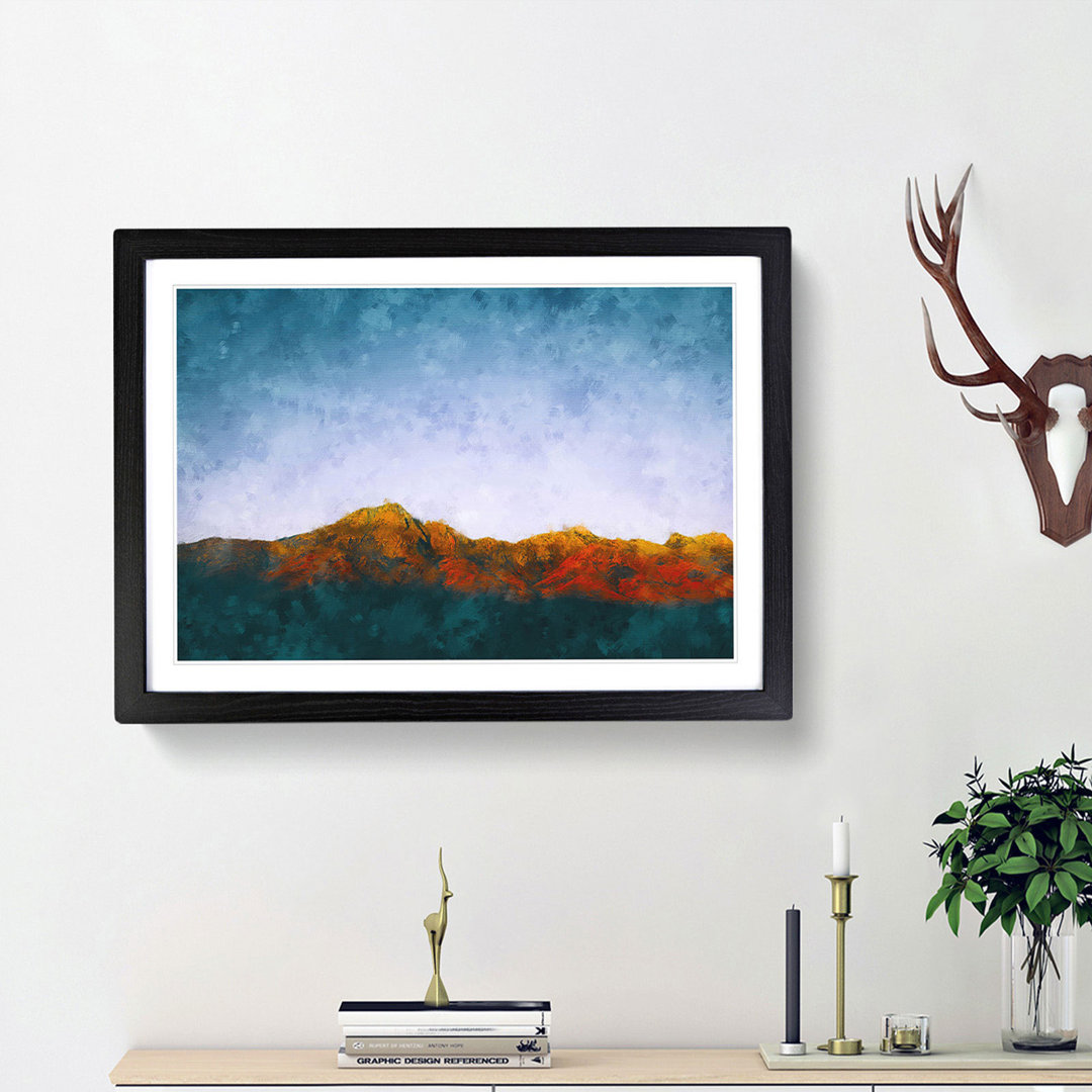 Isalo National Park in Madagascar - Picture Frame Painting Print