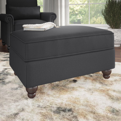 Repose-pieds de rangement rectangulaire Atifah