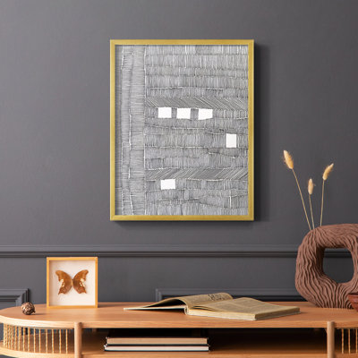 «Tedious I», reproduction encadrée - bois massif