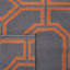 Tapis géométrique en laine tissé à la main Rodgers-516840265