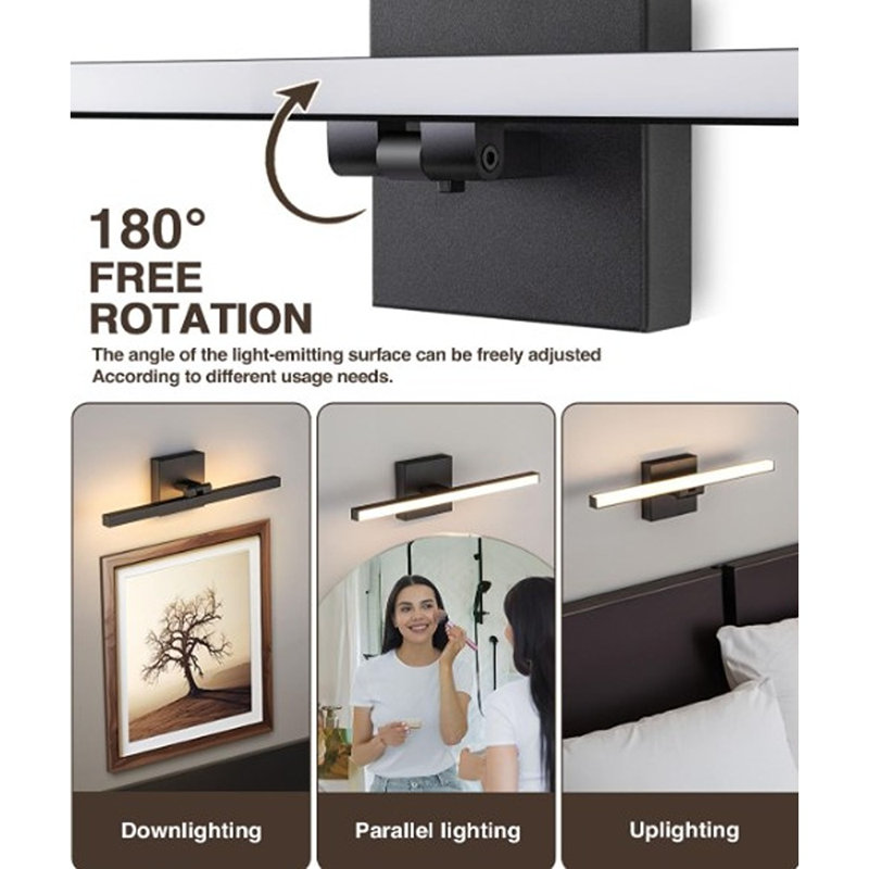 Barre d'éclairage de salle de bain Modern 