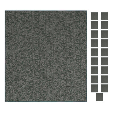 Ensemble de tapis intérieur / extérieur en nylon touffeté à la machine Barsden