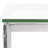 Hayward 51.18'' Glass Top Console Table