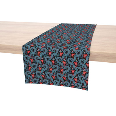 Table Runner, 100% Cotton, Floral 30