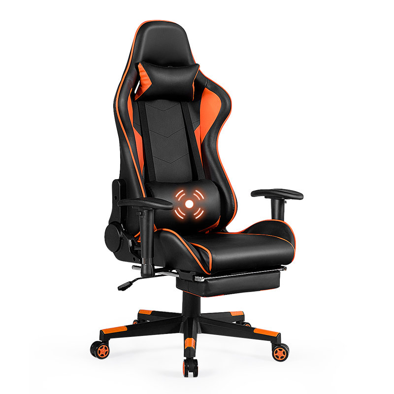 Massage PC et fauteuil de jeu de course
