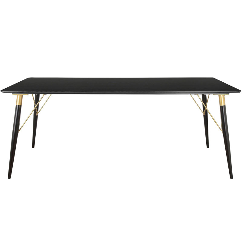 Loughguile Metal Base Dining Table, 100cm W x 200cm L