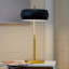 Petite lampe de table minimaliste en bois à intensité variable pour petite table de chevet