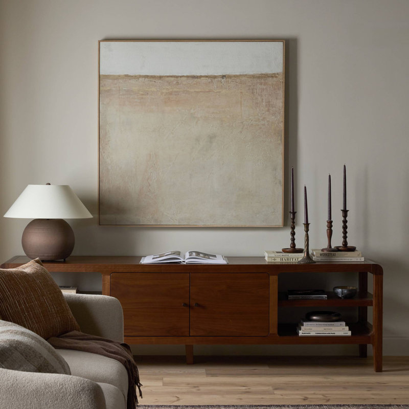 Coastal Desert Painting by Paul Meyer, 32" H x 32" W