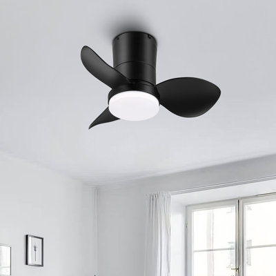 22''  3-ABS Blades Smart  indoor LED Ceiling Fan with Remote