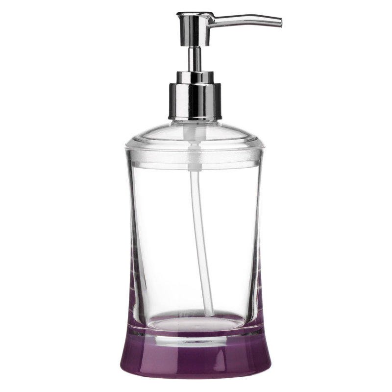 Aimien Soap Dispenser, Purple/Clear