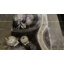 Tapis gris / noir en polyester Derval-538036828