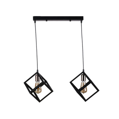 Lustre élégant en métal, revêtement cuivre, hauteur réglable, 10,2 po de diamètre x 13,8 po de largeur x 25,6 po de hauteur | Douille E27, 40 W maximum | Peinture séchée au four durable, parfaite pour le décor du salon et de la salle à manger