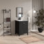 Meuble-lavabo simple 24 po avec comptoir en céramique 24 po-1043152813