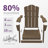 Wolak Foldable Outdoor Adirondack Chair-1041520106
