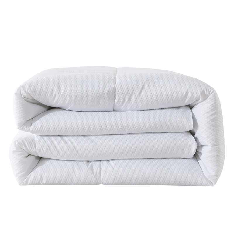 Édredon en duvet synthétique toutes saisons, Édredon simple en duvet synthétique
