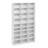 24-Shelf Multimedia Media Storage Tower Rack with Adjustable Shelves-2055319036