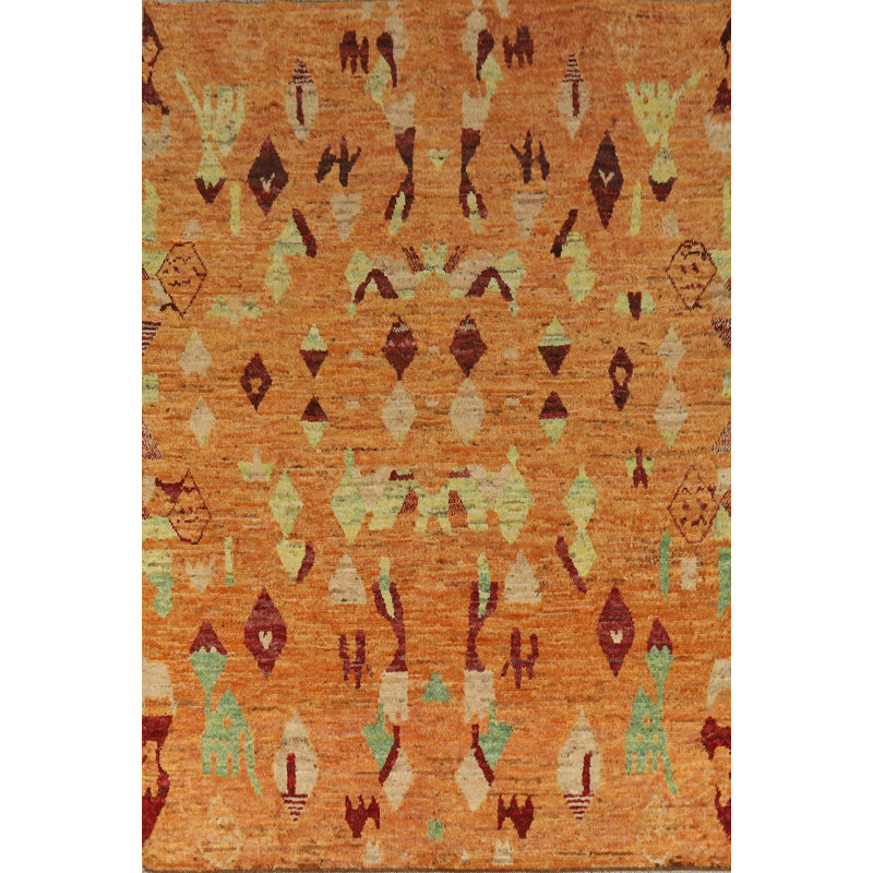 Geometric Moroccan Oriental Area Rug 7x9
