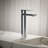 Parallel Tall Single-Handle Bathroom Sink Faucet, Single-Hole Faucet with Pop-Up Drain, 1.2 GPM-51478296-122588659