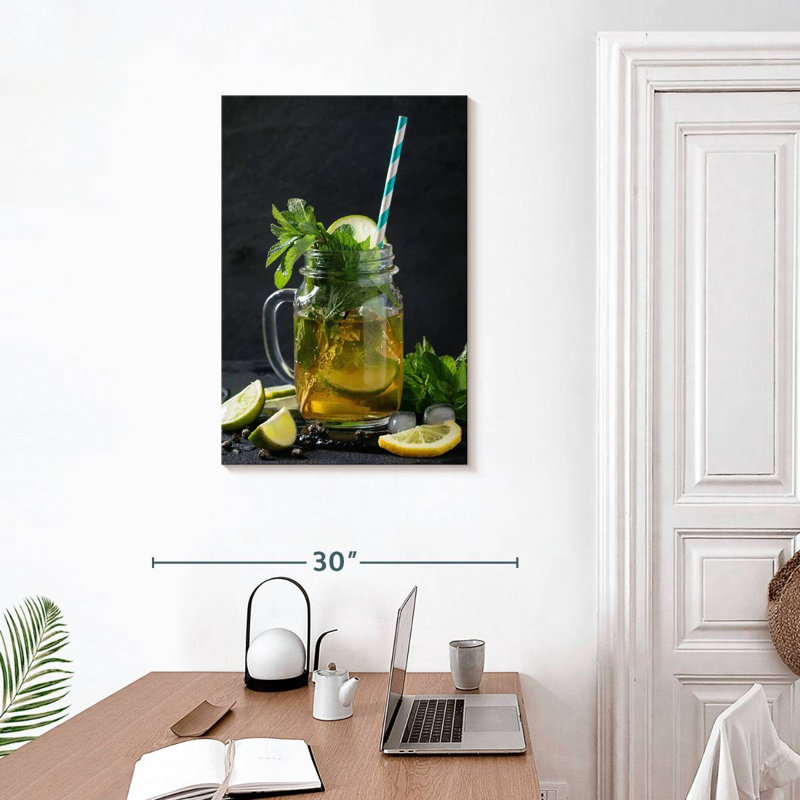 Yarlin Fresh Lemon Mint Tea, 30" H x 20" W