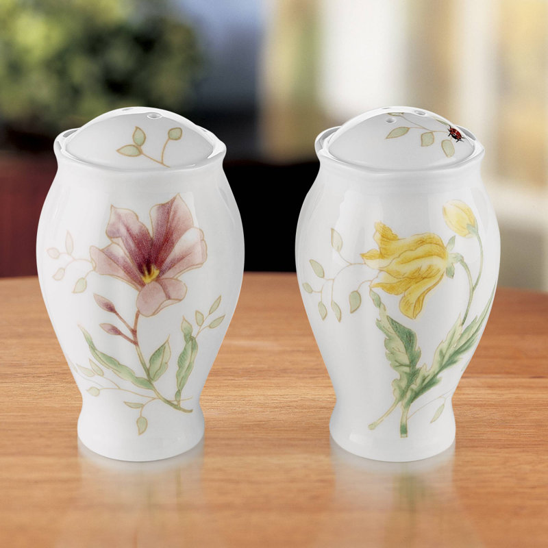Lenox Butterfly Meadow Salt & Pepper Shaker Set & Reviews | Wayfair