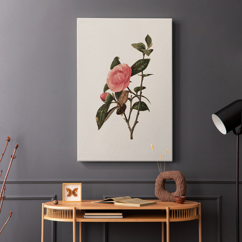 Imprimé floral rétro CLXII - galerie Cavas, H 27 po x l 18 po