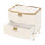 La Terrazza Nightstand - Creamy Pearl